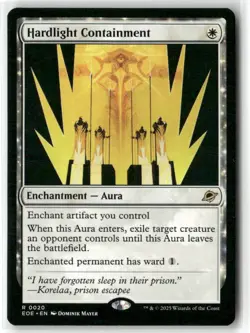 Hardlight Containment Edge Of Eternities MTG NM MAGIC - Image 1