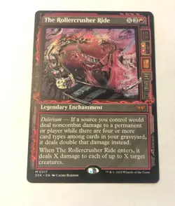 The Rollercrusher Ride - Showcase | Duskmourn | Mint | MTG - Image 1