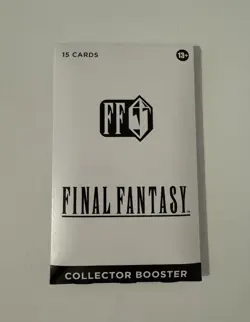 Magic The Gathering MTG Final Fantasy Collector Sleeved Booster Pack - Image 1