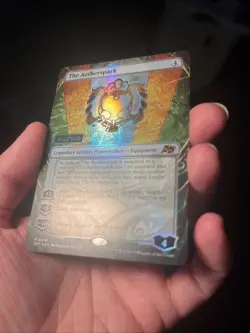 The Aetherspark (Serialized) Near-Mint Foil #102/500 - Aetherdrift MTG Magic - Image 3