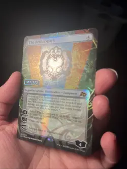 The Aetherspark (Serialized) Near-Mint Foil #102/500 - Aetherdrift MTG Magic - Image 4