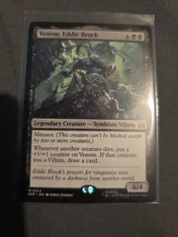 Venom, Eddie Brock - Marvel's Spider-Man: Eternal-Legal MTG SDCC 2025 - Image 1