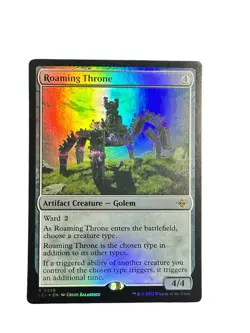MTG Roaming Throne Foil LCI #0258 - Image 1
