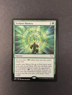 Verdant Mastery - Strixhaven - MTG - MAGIC THE GATHERING - Image 1