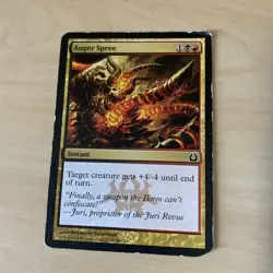 Auger Spree (144) Return to Ravnica MTG Magic The Gathering L10366* - Image 1