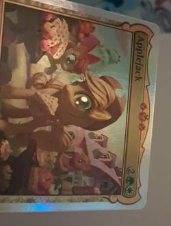 Applejack Borderless FOIL LP Secret Lair My Little Pony MTG Magic the Gathering - Image 3