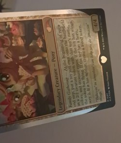 Applejack Borderless FOIL LP Secret Lair My Little Pony MTG Magic the Gathering - Image 4
