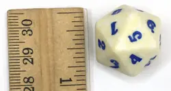 Magic the Gathering MTG d20 Spindown Dice Return to Ravnica White Speckled - Image 5