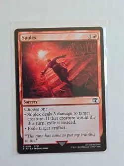 Suplex - Final Fantasy - NM - MTG Magic - Common - Sorcery - Image 1