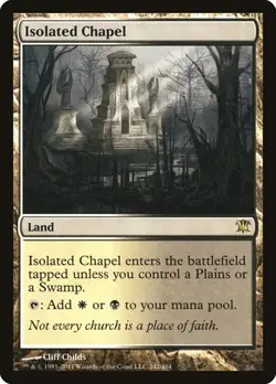 Isolated Chapel Innistrad LP MTG - Image 1