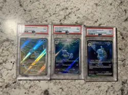 Squirtle Wartortle Blastoise EX 198/165 PSA 9 MINT LOT (Pokemon S&V 151 2023) - Image 1