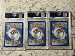 Squirtle Wartortle Blastoise EX 198/165 PSA 9 MINT LOT (Pokemon S&V 151 2023) - Image 5