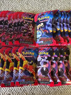 Pokemon Destined Rivals Sleeved Booster Pack - 10 Cards / Pack - SEALED - Image 1