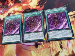 Yugioh 3x Chaotic Elements ALIN-EN067 1st Ed NM Pack Fresh - Image 2