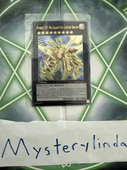 Yugioh Number C107: Neo Galaxy-Eyes Tachyon Dragon Ultimate Rare 1st Edition NM - Image 1