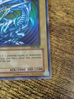 Yugioh Blue-Eyes White Dragon SDK-001 Ultra Rare Unlimited - Image 4