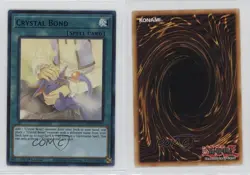 UR - Crystal Bond 1st Ed. YuGiOh Legendary Duelists: Season 1 #LDS1-EN112 6n8 - Image 3