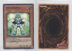 Time Escaper Unlimited YuGiOh Generation Force #GENF-EN024 ic4 - Image 3