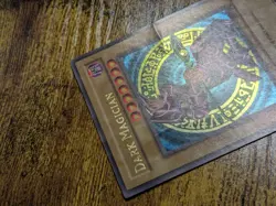 Yugioh Dark Magician SDY-006 Ultra Rare MP Creases - Image 2