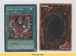 Super Rare - Burst Return Unlimited YuGiOh Duelist Pack: Jaden Yuki READ 0e1 - Image 3
