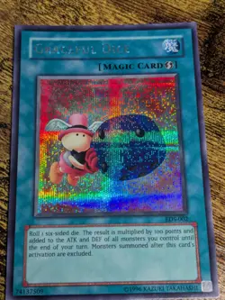 Yugioh Graceful Dice EDS-002 Prismatic Secret Rare VLP - Image 2