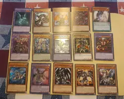 15 Yugioh Dragon Lot No Duplicates Ultra Rare Holo 1st Edition Predapower Primal - Image 1