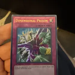 1x (P) Dimensional Prison - RYMP-EN084 - Ultra Rare - 1st Edition YuGiOh - Image 1