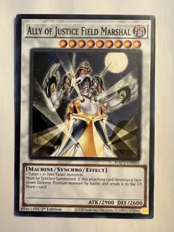 Ally of Justice Field Marshal - HAC1-EN091 - Yugioh - 1st Edition - Near Mint - Image 1