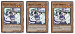 Yugioh- 3X Seismic Crasher - Common - 1st Edition - FOTB-EN027 - Near Mint - Image 1