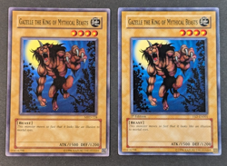 Yugioh TCG - 2x Gazelle King of Mythical Beasts - MRD-124 + YSD-EN001 - NM/LP - Image 1