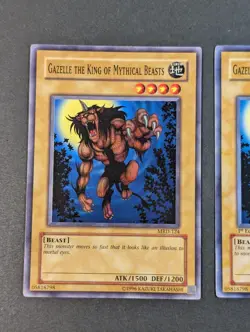 Yugioh TCG - 2x Gazelle King of Mythical Beasts - MRD-124 + YSD-EN001 - NM/LP - Image 3