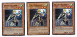 Yugioh - 3X Chain Thrasher - Common - 1st Edition - SOI-EN015 - Near Mint - Image 1