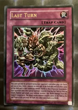 Last Turn LOD-099 - Ultra Rare Foil - Unlimited - LP Yugioh - Image 1