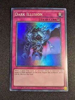 Yugioh - Dark Illusion DESO-EN060 1st Edition Super Rare NM - Image 1