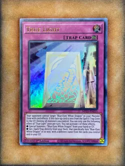 Yugioh True Light MP21-EN255 Ultra Rare 1st Ed NM - Image 1