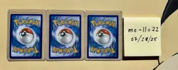 Pokemon TCG Kingdra EX 131/190 SVP Shrouded Fable Promo 3 Card Set - Image 2