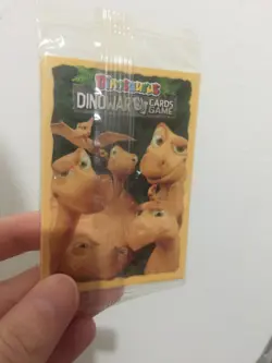 **SEALED** - DINOSAURUS - DINOWAR - CARD GAME - BRAND NEW - SPANISH - Image 1