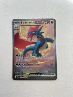 Pokemon TCG Salamence EX Journey Together Special Illustration Rare Card 187/159 - Image 1