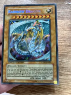 Rainbow Dragon CT04-EN005 Secret Rare PROMO Yu-Gi-Oh Single Card - Image 1