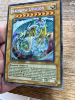 Rainbow Dragon CT04-EN005 Secret Rare PROMO Yu-Gi-Oh Single Card - Image 2