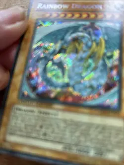 Rainbow Dragon CT04-EN005 Secret Rare PROMO Yu-Gi-Oh Single Card - Image 5