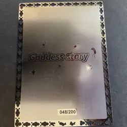 Goddess Story Gold METAL Card - Maiden Party - Serial Number #/200! Rem Anime - Image 5