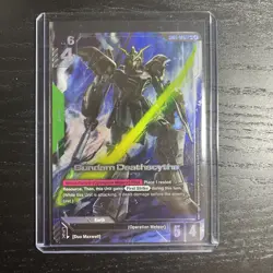 Gundam Deathscythe LR+ | Gundam Card Game | English | Pack To Sleeve - Image 1