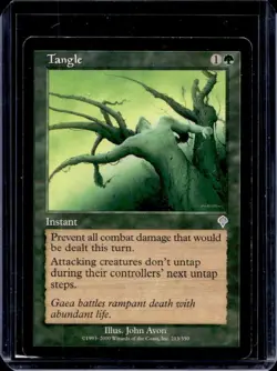 Invasion Tangle - 2000 Magic MTG #213 Card - Image 1