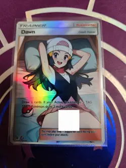 Dawn Full Art Goddess Story Pokemon Waifu Trading Card Holofoil - Image 2