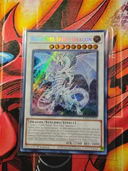 Blue-Eyes Spirit Dragon [RA02-EN030] 1st Edition Secret Rare NM Yu-Gi-Oh! Card - Image 3