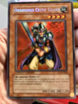 Obnoxious Celtic Guard CT1-EN006 Secret Rare Yu-Gi-Oh Card Collector Tin 1 2004 - Image 1