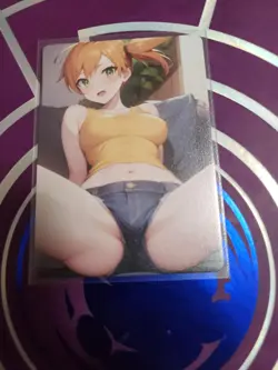Misty Full Art Goddess Story Pokemon Waifu Trading Card Holofoil - Image 1