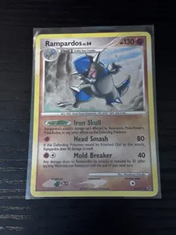 Pokemon Rampardos Reverse Holo Rare Platinum Card 13/127 - Image 1