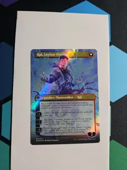 MTG - Ral, Monsoon Mage / Leyline Prodigy - BORDERLESS TEXTURED FOIL - MH3 - NM - Image 2